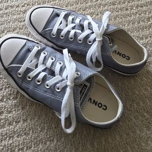 Converse Classic Gray Canvas Sneakers